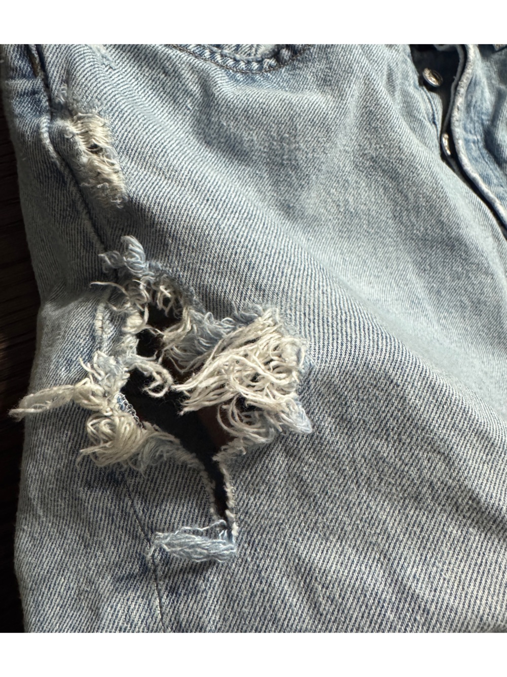 AGOLDE 90's Crop in Nerve Sz 29 100% Organic Cotton A1736-1206 - Picture 9 of 9